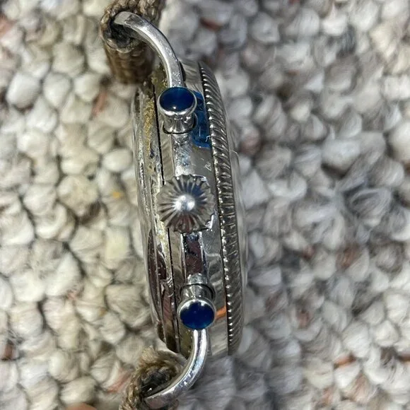 Tommy Bahama Men's Watch TB 1021 Sterling Swiss VTG 40mm (READ) - Picture 12 of 13